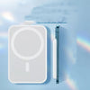 Chargeur magnétique sans fil, trésor électrique, source d'alimentation portable, pied 5 000 mA