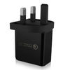 Chargeur certifié ETL Tête de charge certifiée QC3.0
