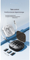 Câble de données flexible 60 W, boîtier d'interface de chargement rapide multifonction pour téléphone portable