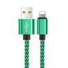 Câble de charge rapide pour téléphone portable tressé en corde de chanvre