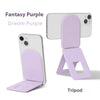 Support de téléphone portable multifonction en cuir pour selfies en direct
