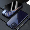 Étui de confidentialité magnétique en verre pour X XS XR, anti-espion, protection 360°