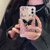 Mirror Butterfly Phone Anti-drop Soft Shell Silicone Case