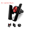 Support de téléphone portable élastique pour voiture, serrage automatique