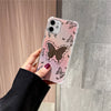 Mirror Butterfly Phone Anti-drop Soft Shell Silicone Case