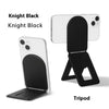 Support de téléphone portable multifonction en cuir pour selfies en direct