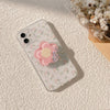 Étui de téléphone à motif floral d'été tendance pour femmes