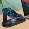 Support de chargeur sans fil 3 en 1 en plastique rapide