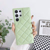 Diamond Plaid Handyhülle Leder Handy Schutzhülle