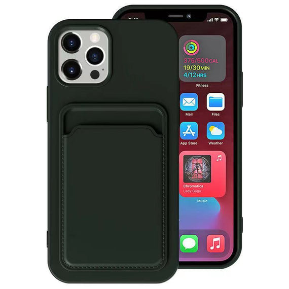 Card Fine Hole Liquid Phone Case