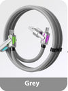 240W Light Column Four-in-one Colorful Indicator Light Mobile Phone Charging Cable