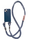 Long Diagonal Lanyard Liquid Silicone Phone Case