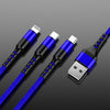 Câble de charge rapide Android tressé One With Three Data