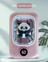 Panda Handwärmer, wiederaufladbarer Handwärmer mit hoher Kapazität, Zwei-in-Eins-Handwärmer mit großer Kapazität