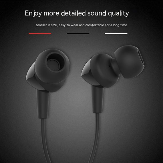 Earphone In-ear Dynamic Bass Boost Subwoofer Music Mobile Phone Earphone In-ear Wired