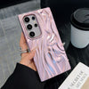 Three-dimensional Pleated Electroplating Phone Case