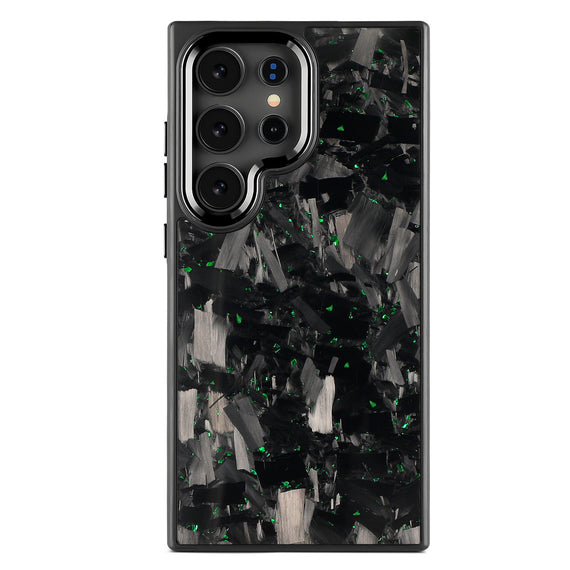 Magnetic Forged Carbon Fiber Shell Phone Case Protective Sleeve