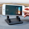 Silikon-Autotelefonhalter, Handy-Autohalter, flacher Silikon-Lazy-Halter, Mini-Autohalter