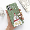 Weihnachts-Schneemann-Elch-Telefonhülle