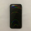 Regenbogen-Spiegel-Softcase mit Glitzer