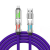 240W Light Column Four-in-one Colorful Indicator Light Mobile Phone Charging Cable