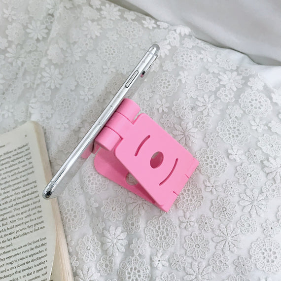 Live-Support für faltbares Mobiltelefon aus Kunststoff