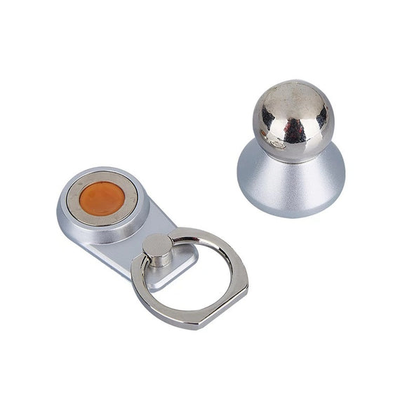 Magnetic Steel Ball Universal Ring Bracket Desktop Magnetic Suction