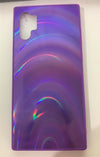Regenbogen-Spiegel-Softcase mit Glitzer