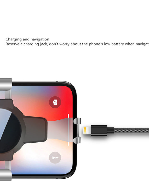 Neue S4 Schwerkraftspiegel ABS Handyhalterung Klimaanlagenanschluss Navigationshalterung Geschenk individuelle Handyhalterung