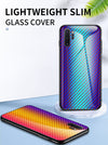Die Telefonhülle gilt für die A51 Creative Grade Carbon Fiber Hartglas-Schutzhülle für die A91 Anti-Fall-Schutzhülle