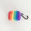 Compatible with Apple, Rainbow silicone protective sleeve