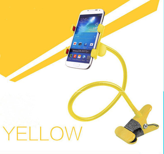 Compatible avec Apple, support paresseux en métal solide, bras long, support de lit flexible, support de téléphone de bureau pour iPhone, support de téléphone portable