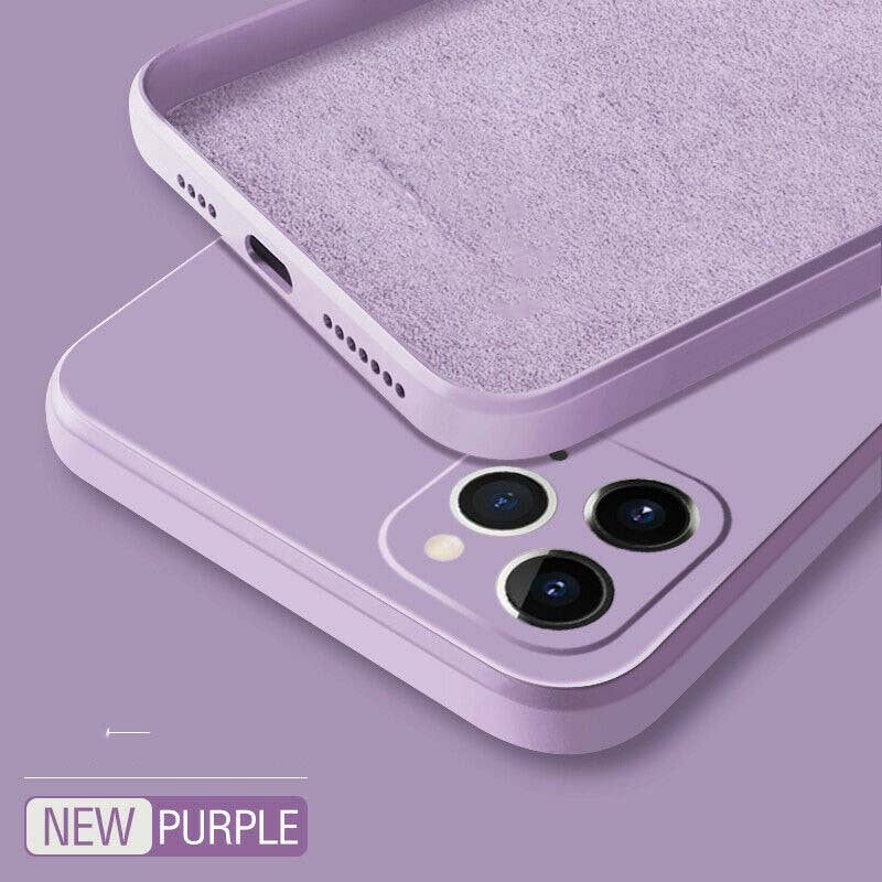 Compatible With Apple, Straight-Edge Rubik's Cube Liquid Silicone Case For Phone Case