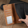 Geeignet für Skin-Sensing-Handyhülle, Brieftaschen-Kartenhalter, Flip-Cover