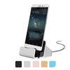 Compatible avec Apple, station d'accueil Micro USB Type C, support de chargeur pour iPhone 7 8 Plus XS Xiaomi 8 9 A1 A2 Redmi 4 4X 5 5A 6A 7 7A