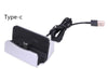 Compatible avec Apple, station d'accueil Micro USB Type C, support de chargeur pour iPhone 7 8 Plus XS Xiaomi 8 9 A1 A2 Redmi 4 4X 5 5A 6A 7 7A