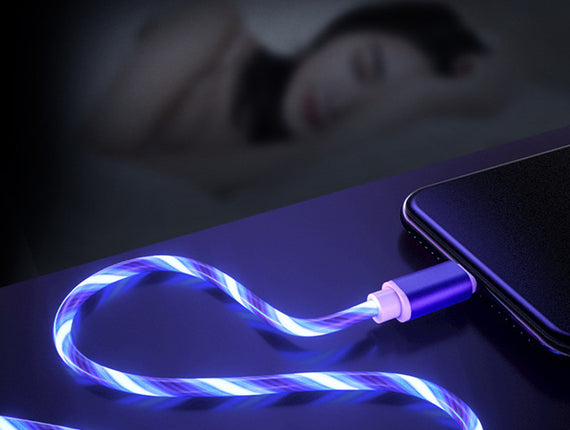 Compatible with Apple , Streamer Data Cable Douyin Luminous Dynamic Mobile Phone Charging Cable