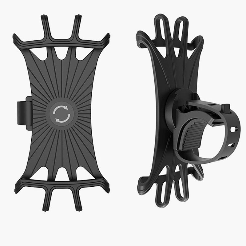 Handyhalter 360 drehbar Silikon Fahrrad Roller Handy-Navigation Halterung