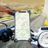 Compatible with Apple, Bicycle Phone Holder For iPhone Samsung Motorcycle Mobile Cellphone Holder Bike Handlebar Clip Stand GPS Mount Bracket