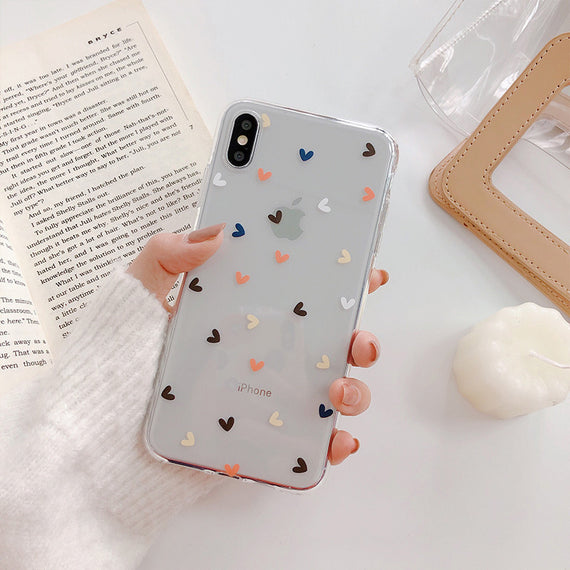 Simple Color Love For Mobile Phone Case Protective Cover