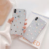 Simple Color Love For Mobile Phone Case Protective Cover