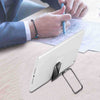 Handyhalterung Klappring Desktop Flach Einziehbar Magnetische Absorption Fahrzeug Metall Quadrat Live-Übertragungshalterung