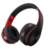 Casque audio sans fil Hi-Fi Bluetooth stéréo, casque de musique, FM, carte SD, casque de sport avec micro pour PC