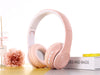 Casque audio sans fil Hi-Fi Bluetooth stéréo, casque de musique, FM, carte SD, casque de sport avec micro pour PC