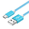 Kompatibel mit Apple, Datenkabel, geflochtenes Nylon-V8-Ladekabel