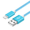 Kompatibel mit Apple, Datenkabel, geflochtenes Nylon-V8-Ladekabel