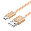 Kompatibel mit Apple, Datenkabel, geflochtenes Nylon-V8-Ladekabel