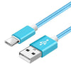 Kompatibel mit Apple, Datenkabel, geflochtenes Nylon-V8-Ladekabel