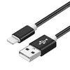 Kompatibel mit Apple, Datenkabel, geflochtenes Nylon-V8-Ladekabel