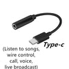 Phone audio cable headphone cable LeTV audio adapter